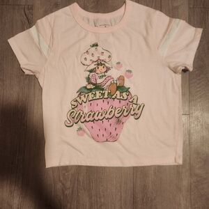 Strawberry Shortcake Kids Pink Strawberry T-Shirt